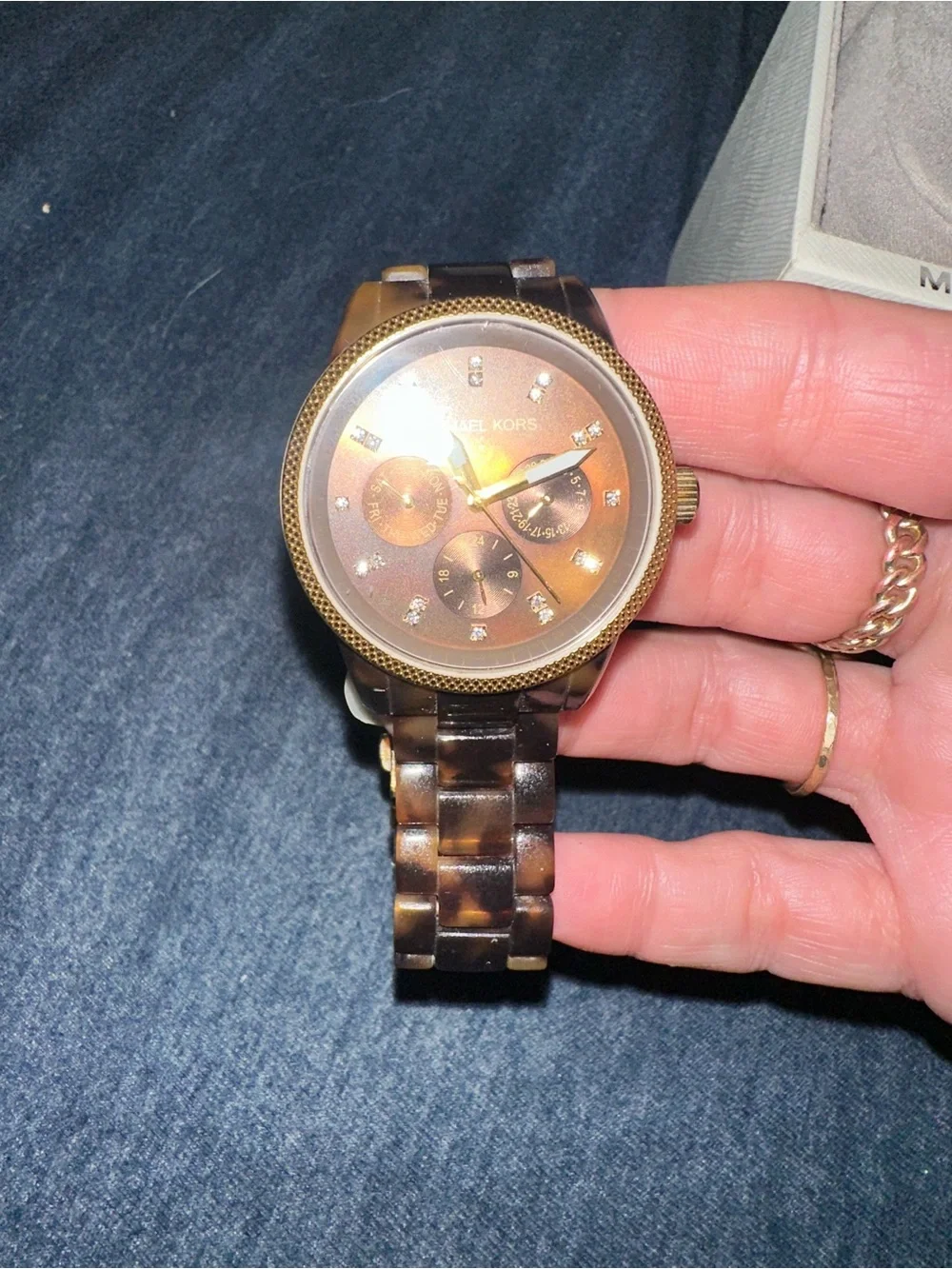 Michael Kors Jet Set Tortoiseshell Watch